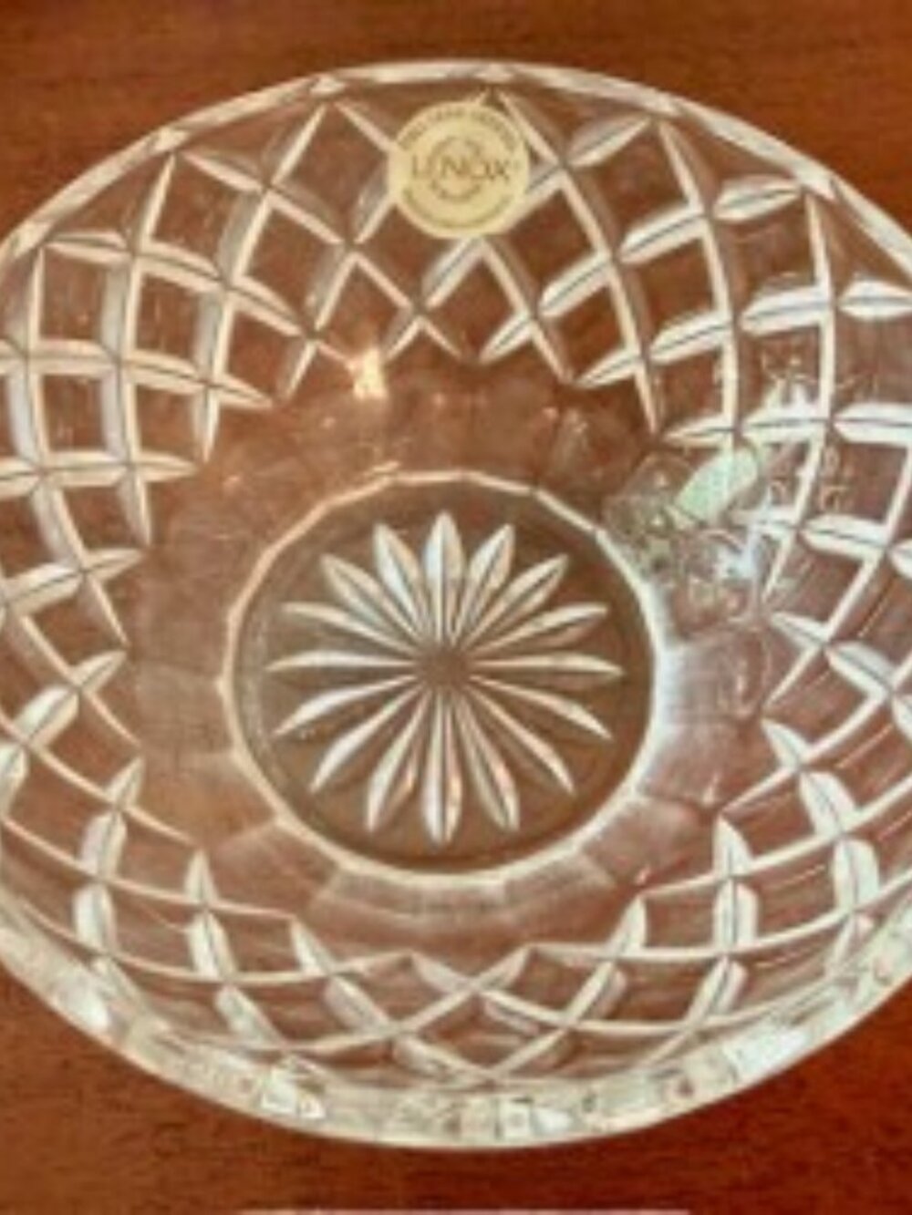 Lenox Crystal Diamond Bowl